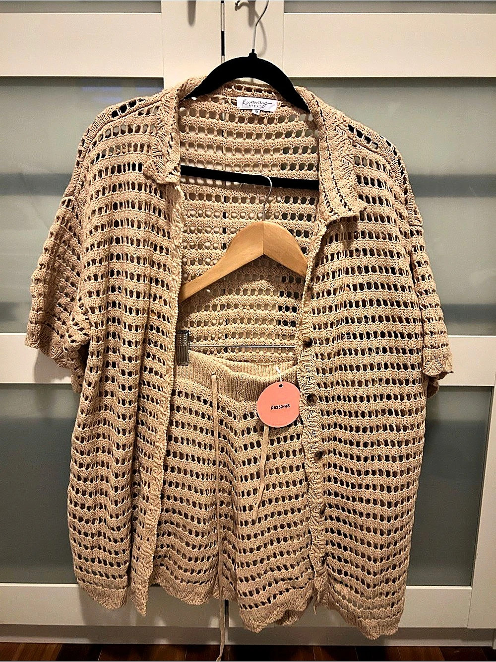 Runway Scout Cardigan Set in Brown Size 10 NWT